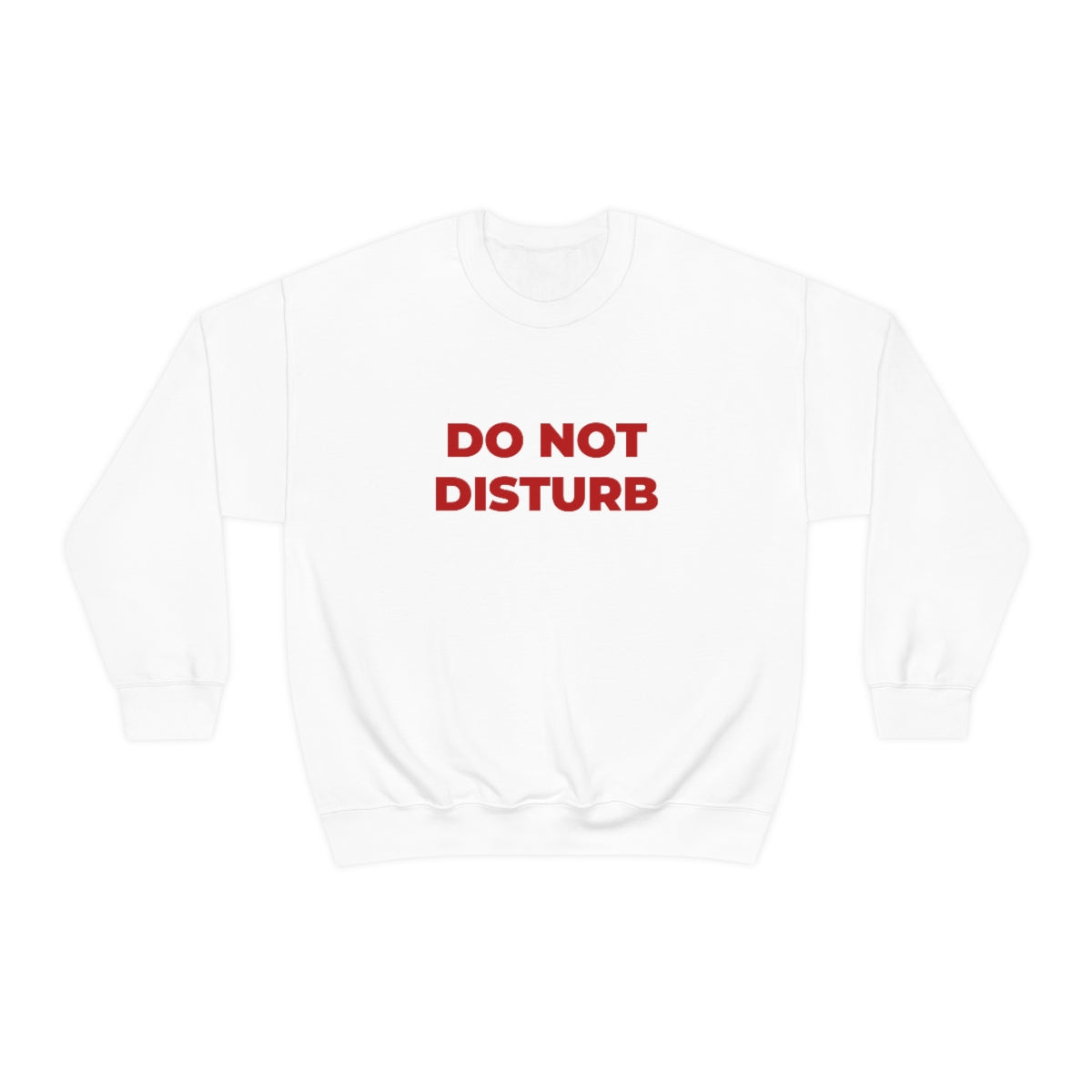 DND (Red) Unisex Heavy Blend™ Crewneck Sweatshirt