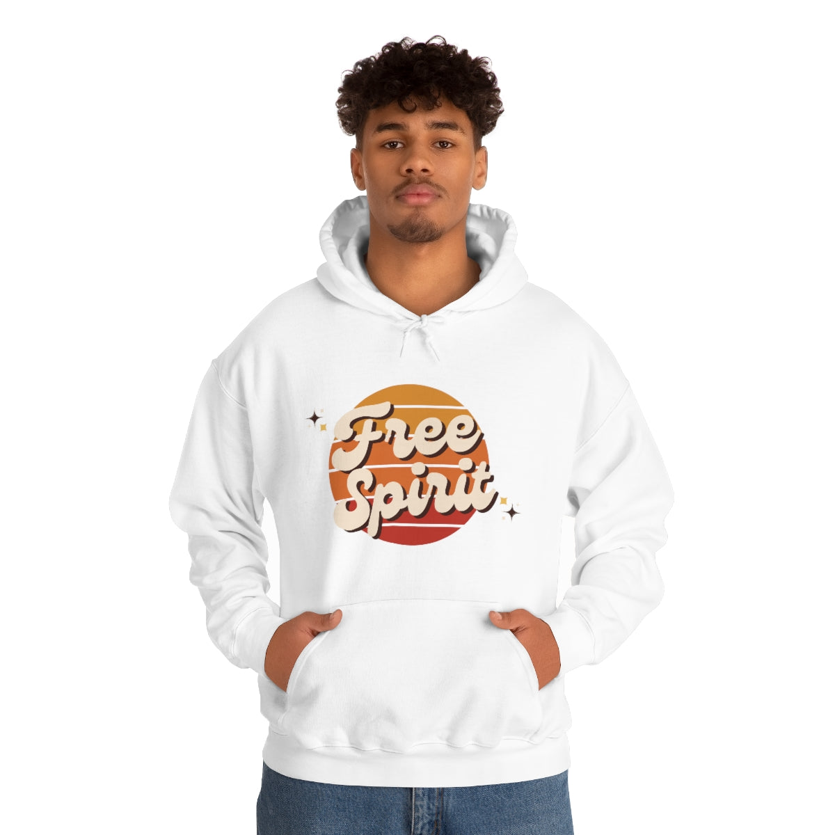 FREE SPIRIT Unisex Heavy Blend Hooded Sweatshirt