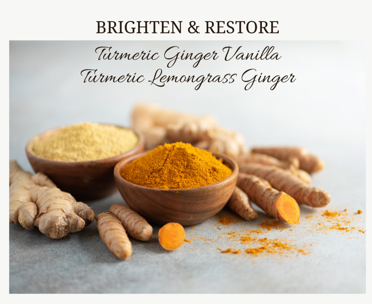 BRIGHTEN & RESTORE - Turmeric Ginger Vanilla